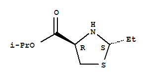 Isopropyl (2s,4r)-2-ethyl-1,3-thiazolidine-4-carboxylate Structure,366806-81-7Structure