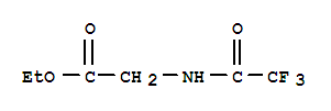 (2,2,2-Trifluoro-acetylamino)-acetic acid ethyl ester Structure,367-62-4Structure