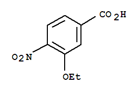 3-乙氧基-4-硝基苯甲酸結(jié)構(gòu)式_367501-32-4結(jié)構(gòu)式