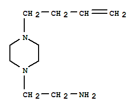 1-Piperazineethanamine,4-(3-butenyl)-(9ci) Structure,36789-83-0Structure