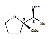 (2R)-Rel-(9Ci)-四氫-2-甲氧基-2-[(1R)-1-甲氧基乙基]-呋喃結(jié)構(gòu)式_367923-35-1結(jié)構(gòu)式