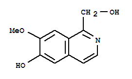 1-Isoquinolinemethanol ,6-hydroxy-7-methoxy-(9ci) Structure,367947-68-0Structure