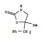 (9ci)-5-甲基-5-(苯基甲基)-2-噁唑烷酮結(jié)構(gòu)式_36838-64-9結(jié)構(gòu)式