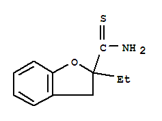 2-Benzofurancarbothioamide,2-ethyl-2,3-dihydro-(9ci) Structure,368423-55-6Structure