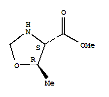 (4S,5R)-(9Ci)-5-甲基-4-噁唑啉羧酸甲酯結(jié)構(gòu)式_368424-95-7結(jié)構(gòu)式