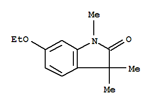 2H-indol-2-one,6-ethoxy-1,3-dihydro-1,3,3-trimethyl-(9ci) Structure,368834-71-3Structure