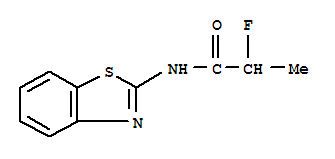 Propanamide,n-2-benzothiazolyl-2-fluoro-(9ci) Structure,368873-12-5Structure