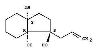 (1s,3as,7ar)-(9ci)-六氫-3a-甲基-1-(2-丙烯基)-1H-茚-1,7a(2H)-二醇結(jié)構(gòu)式_368875-13-2結(jié)構(gòu)式