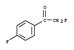 (9ci)-2-氟-1-(4-氟苯基)-乙酮結(jié)構(gòu)式_369-41-5結(jié)構(gòu)式