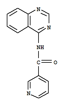 3-Pyridinecarboxamide,n-4-quinazolinyl-(9ci) Structure,370583-08-7Structure