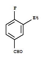 Benzaldehyde,3-ethyl-4-fluoro-(9ci) Structure,370867-69-9Structure