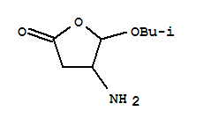 2(3H)-furanone,4-aminodihydro-5-(2-methylpropoxy)-(9ci)Structure,370875-30-2Structure 2(3H)-furanone,4-aminodihydro-5-(2-methylpropoxy)-(9ci) Structure,370875-30-2Structure