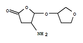 2(3H)-furanone,4-aminodihydro-5-[(tetrahydro-3-furanyl)oxy]-(9ci) Structure,370875-45-9Structure