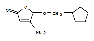 2(5H)-furanone,4-amino-5-(cyclopentylmethoxy)-(9ci)Structure,370876-84-9Structure 2(5H)-furanone,4-amino-5-(cyclopentylmethoxy)-(9ci) Structure,370876-84-9Structure