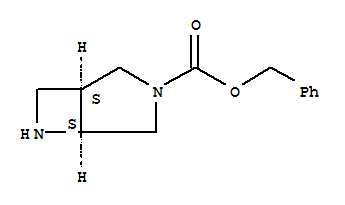 (S,s)-3-cbz-3,6-二氮雜雙環(huán)環(huán)[3.2.0]庚烷結(jié)構(gòu)式_370881-43-9結(jié)構(gòu)式