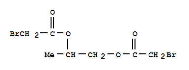 1,2-Bis-(bromoacetoxy)-propane Structure,37102-72-0Structure