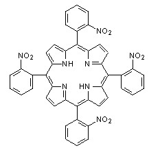 5,10,15,20-四(2-硝基苯)卟啉結(jié)構(gòu)式_37116-82-8結(jié)構(gòu)式