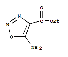 5-氨基-1,2,3-惡二唑-4-羧酸乙酯結(jié)構(gòu)式_371201-27-3結(jié)構(gòu)式