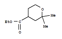 2H-pyran-4-carboxylicacid,tetrahydro-2,2-dimethyl-,ethylester(9ci) Structure,371227-37-1Structure