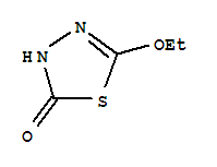 1,3,4-Thiadiazol-2(3h)-one, 5-ethoxy- Structure,37158-81-9Structure