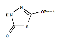 1,3,4-Thiadiazol-2(3h)-one, 5-(1-methylethoxy)- Structure,37158-83-1Structure