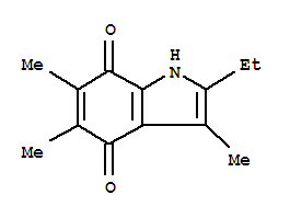 1H-indole-4,7-dione,2-ethyl-3,5,6-trimethyl-(9ci) Structure,371969-84-5Structure