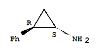 (1S,2R)-2-苯基環(huán)丙胺結(jié)構(gòu)式_3721-28-6結(jié)構(gòu)式