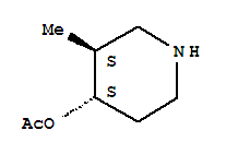 4-Piperidinol ,3-methyl-,acetate(ester),(3s,4s)-(9ci) Structure,373604-40-1Structure