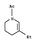 Pyridine,1-acetyl-5-ethyl-1,2,3,4-tetrahydro-(9ci) Structure,37415-00-2Structure