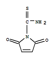 1H-pyrrole-1-carbothioamide, 2,5-dihydro-2,5-dioxo- Structure,37461-13-5Structure