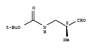 Carbamic acid,[(2s)-2-methyl-3-oxopropyl ]-,1,1-dimethylethyl ester (9ci) Structure,374729-55-2Structure