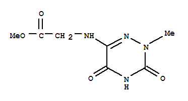 (9CI)-N-(2,3,4,5-四氫-2-甲基-3,5-二氧代-1,2,4-噻嗪-6-基)-甘氨酸甲酯結(jié)構(gòu)式_374921-06-9結(jié)構(gòu)式