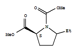 1,2-Pyrrolidinedicarboxylicacid,5-ethyl-,dimethylester,(2s)-(9ci) Structure,374929-31-4Structure