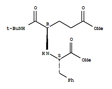 (9ci)-n-[(1r)-1-[[(1,1-二甲基乙基)氨基]羰基]-5-甲氧基-5-氧代戊基]-L-苯丙氨酸甲酯結構式_374936-68-2結構式