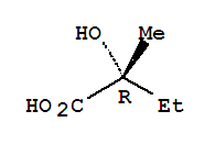 (R)-2-羥基-2-甲基丁酸結(jié)構(gòu)式_37505-02-5結(jié)構(gòu)式