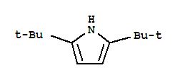 2,5-Di-tert-butyl-1H-pyrrole Structure,3760-56-3Structure