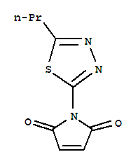 1H-pyrrole-2,5-dione,1-(5-propyl-1,3,4-thiadiazol-2-yl)-(9ci) Structure,378200-04-5Structure