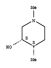 3-Piperidinol ,1,4-dimethyl-,cis- Structure,37835-50-0Structure