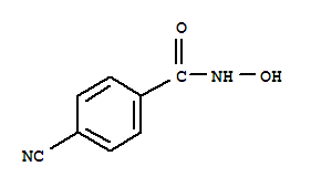 Benzamide,4-cyano-n-hydroxy-(9ci) Structure,37842-92-5Structure