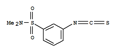 Benzenesulfonamide,3-isothiocyanato-n,n-dimethyl-(9ci) Structure,379255-08-0Structure