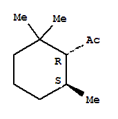 Ethanone,1-[(1r,6s)-2,2,6-trimethylcyclohexyl ]-(9ci) Structure,379688-80-9Structure