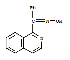 1-異喹啉苯基甲酮肟結(jié)構(gòu)式_379701-28-7結(jié)構(gòu)式