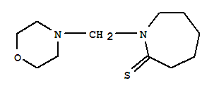 2H-azepine-2-thione,hexahydro-1-(4-morpholinylmethyl)- Structure,380344-32-1Structure