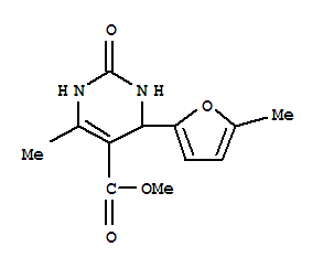 5-Pyrimidinecarboxylicacid,1,2,3,4-tetrahydro-6-methyl-4-(5-methyl-2-furanyl)-2-oxo-,methylester(9ci) Structure,380639-22-5Structure