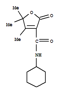 3-Furancarboxamide,n-cyclohexyl-2,5-dihydro-4,5,5-trimethyl-2-oxo-(9ci) Structure,380658-96-8Structure