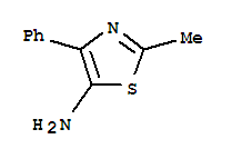 2-Methyl-4-phenyl-5-thiazolamine Structure,38093-76-4Structure