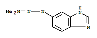 1H-benzimidazole,5-(3,3-dimethyl-1-triazenyl)-(9ci) Structure,381208-72-6Structure