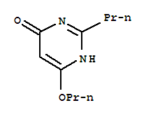 4(1H)-pyrimidinone, 6-propoxy-2-propyl-(9ci)Structure,38249-46-6Structure 4(1H)-pyrimidinone, 6-propoxy-2-propyl-(9ci) Structure,38249-46-6Structure