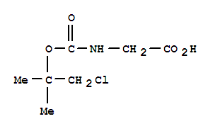 (9ci)-n-[(2-氯-1,1-二甲基乙氧基)羰基]-甘氨酸結(jié)構(gòu)式_38254-31-8結(jié)構(gòu)式