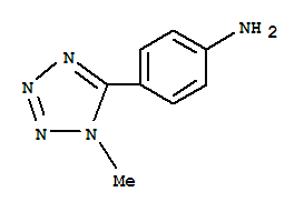 4-(1-Methyl-1h-tetrazol-5-yl)benzenamine Structure,382637-68-5Structure